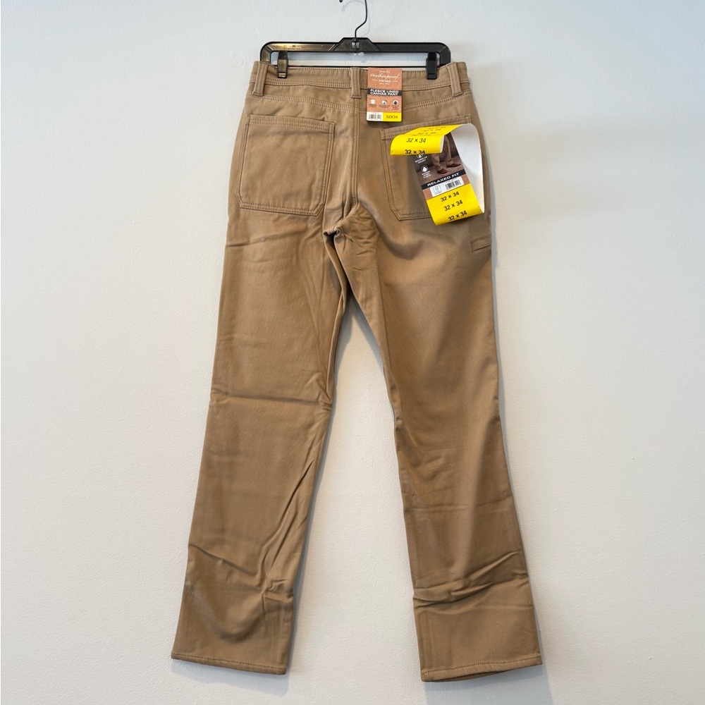 Weatherproof Vintage Men's Bonded Fleece
Lined  Canvas Pant - Picture 14 of 14